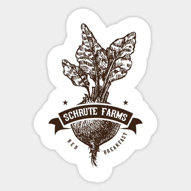 Schrute Farms Sticker by Dotty42